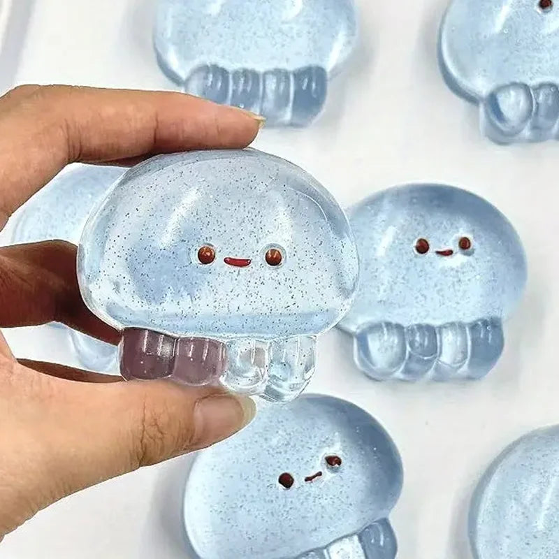 Squishy Bubble Pop Fidget Toy, Squeeze Sensory Ball & Octopus Popper, Anti-Anxiety Toy for Adults Kids, ASMR Fun Party Gift