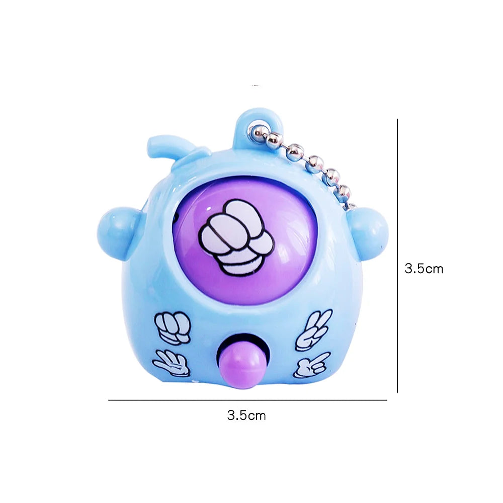 20-50Pcs  Mini Pop Keychains Toddler Sensory Fidget Toys Bulk Classroom Prizes Kids Birthday Party Favors Gift Bag Fillers