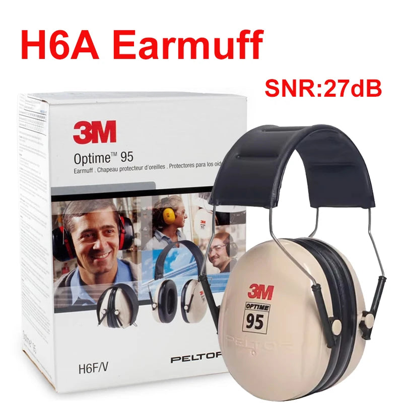 3M1466 25dB soundproof noise reducing earmuffs for students to learn sleep factory labor protection silent operation