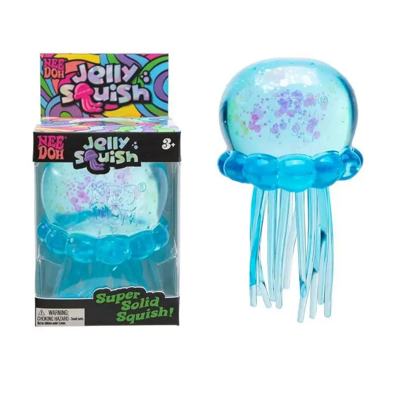 Needoh Jellyfish Squishy Blind Box Random Color Soft Stress Relief Toy Cute Relaxing Squeeze Sensory Toy