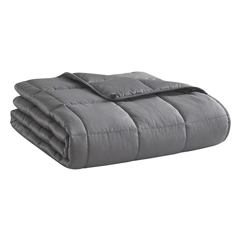 Weighted Blanket Decompression Sleep Aid Pressure Weighted Quilt Sleeping Blanket Heavy Blanket Dark Grey Muti Sizes