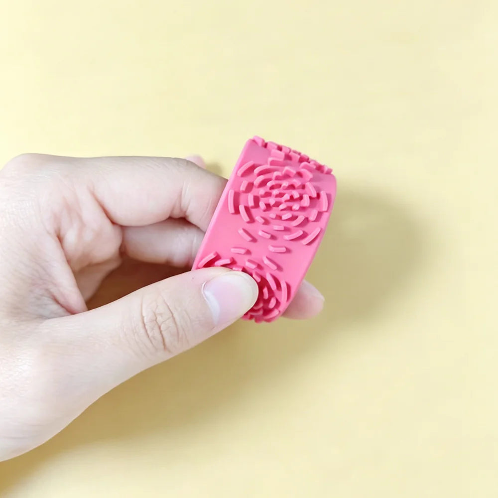 Silicone Slap Bracelets Textured Sensory Wristband Toys For Anxiety Relief Autism ADHD Calming Sensory Fidget Toys Special Needs