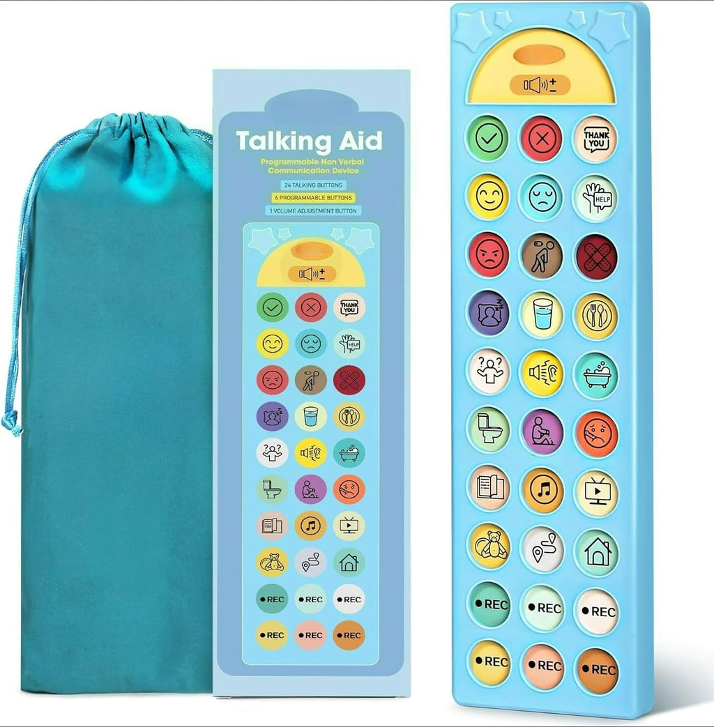 Non Verbal Communication Tools Autism Talking Aids with 6 Programmable Buttons  Autism Toys for Kids Nursery Classroom