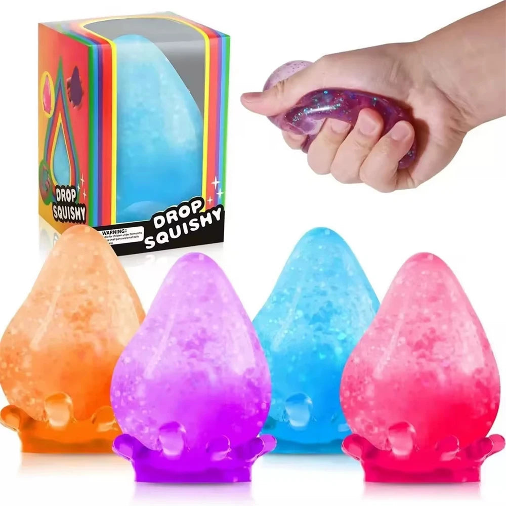 Squeeze Toys Hand Play Toy For Kids Anxiety Relief Birthday Party Favors Classroom Prize Office Desk Decor Sensory Silent Gift