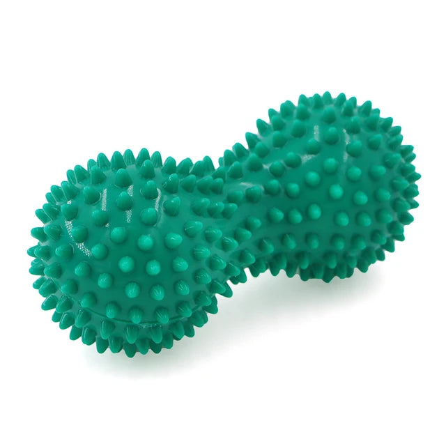 PVC Foot Massage Ball Peanut Spiky Reliever Ball Fascia Relax Massager Plantar Fasciitis Trigger Point Shiatsu Pain Relief