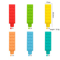 5PCS Silicone Pencil Topper Fun Silicone Baby Teether Pencil Cap Sensory Toy for Kids Children Autism ADHD Chew Tools