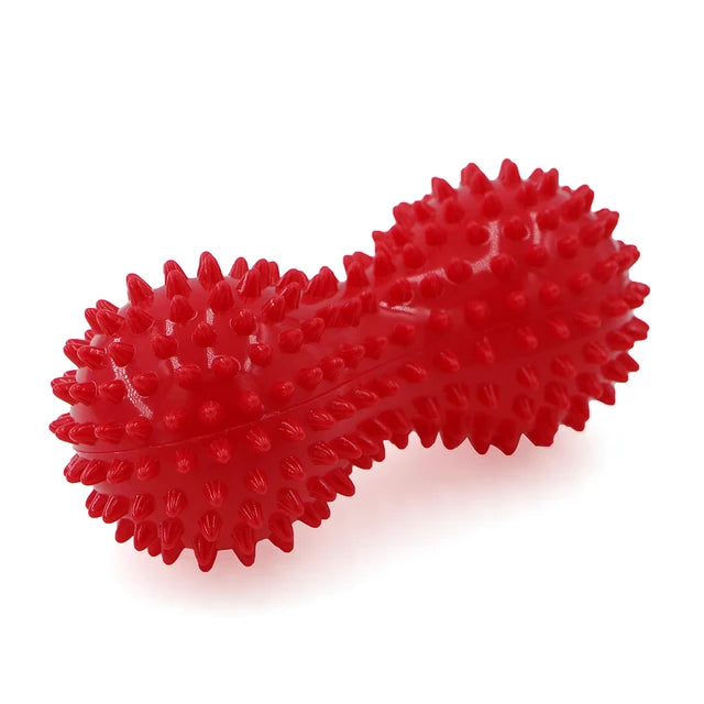 PVC Foot Massage Ball Peanut Spiky Reliever Ball Fascia Relax Massager Plantar Fasciitis Trigger Point Shiatsu Pain Relief