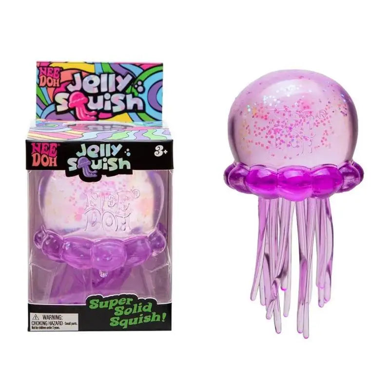 Needoh Jellyfish Squishy Blind Box Random Color Soft Stress Relief Toy Cute Relaxing Squeeze Sensory Toy
