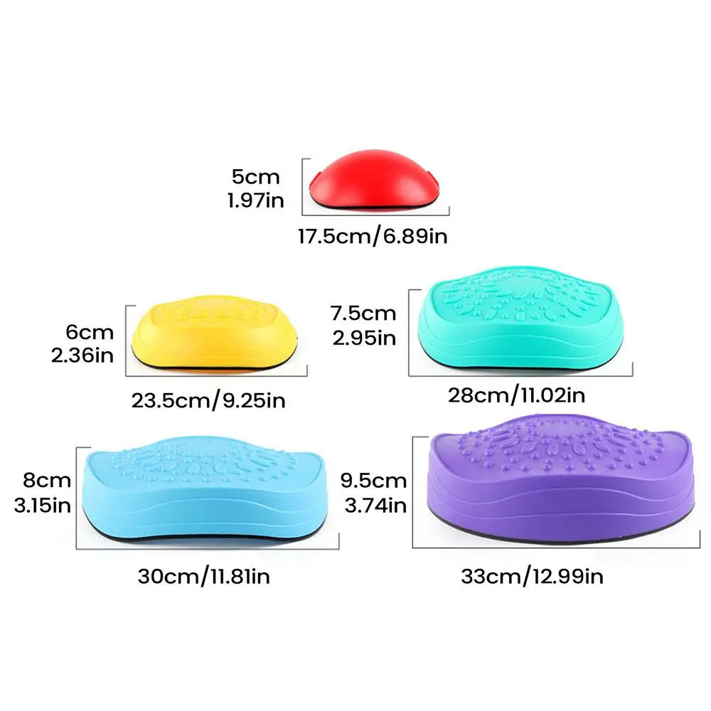 5Pcs/set Balance Stepping Stones Toys Kids Trampling Stone Montessori Toys Tactile Sensing Sports Toys Kids Indoor Outdoor Play