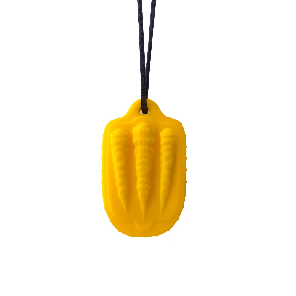 1/7pcs Kids Dragon shape Claw Sensory Chew Necklaces  Toy, Soft Silicone Textured Worry Stone Pendant for Stress Relief