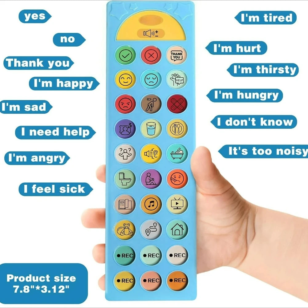 Non Verbal Communication Tools Autism Talking Aids with 6 Programmable Buttons  Autism Toys for Kids Nursery Classroom