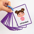 15 Cards Kids Emotion Flashcards Toddler Feelings Cognition Cards Preschool Early Educational Toys English Learning Flash Cards