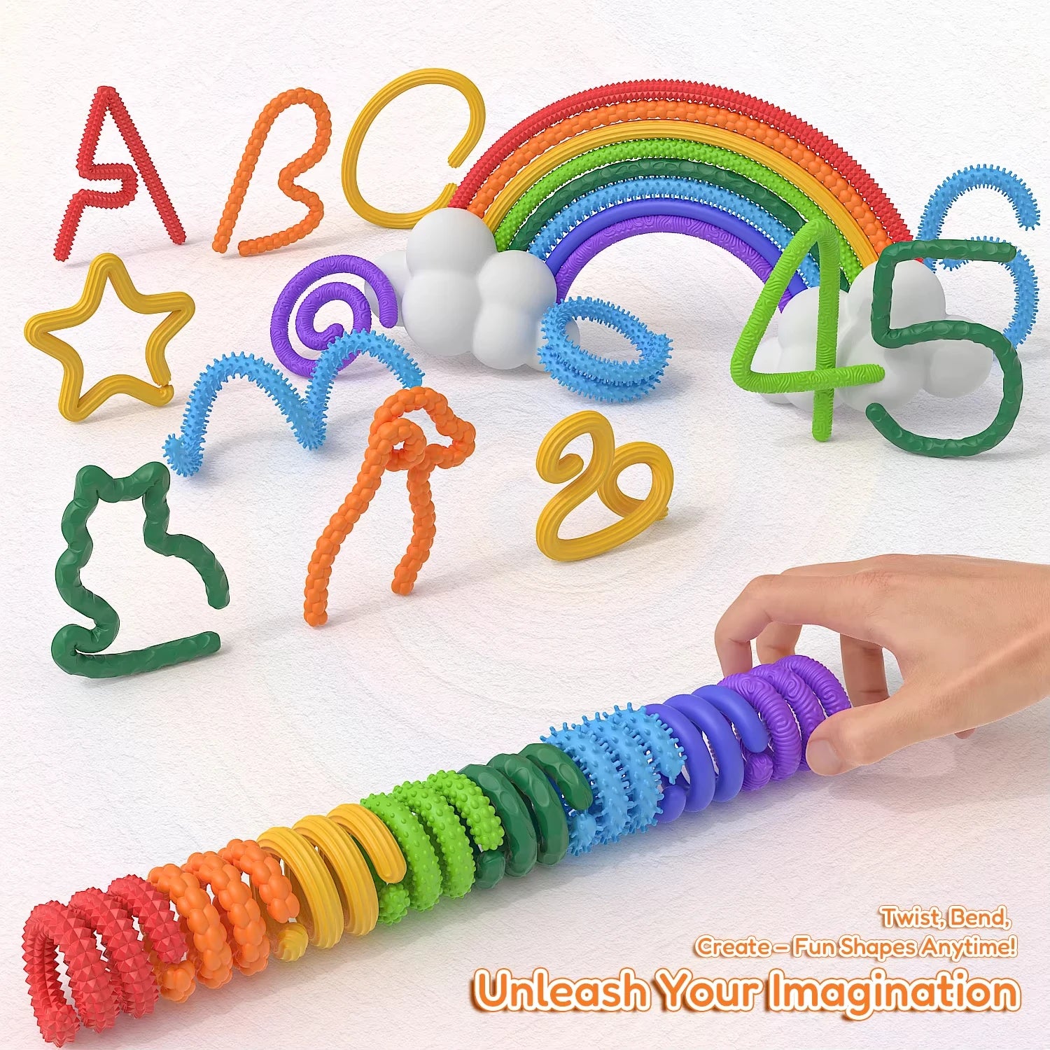 Rainbow Brain Wands