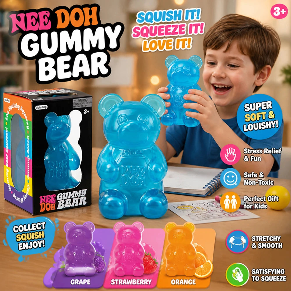 Squeeze Toys Hand Play Toy For Kids Anxiety Relief Birthday Party Favors Classroom Prize Office Desk Decor Sensory Silent Gift