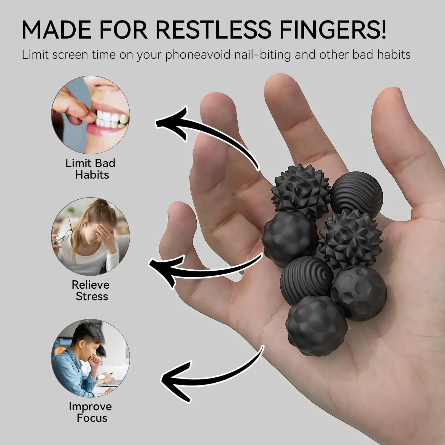 Magnetic Worry Balls