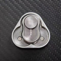 Triangle Spinner Flip Coin EDC Fidget Push Coin Decompression Hand Toy Handle Piece Fidget Spinner Fun Toy