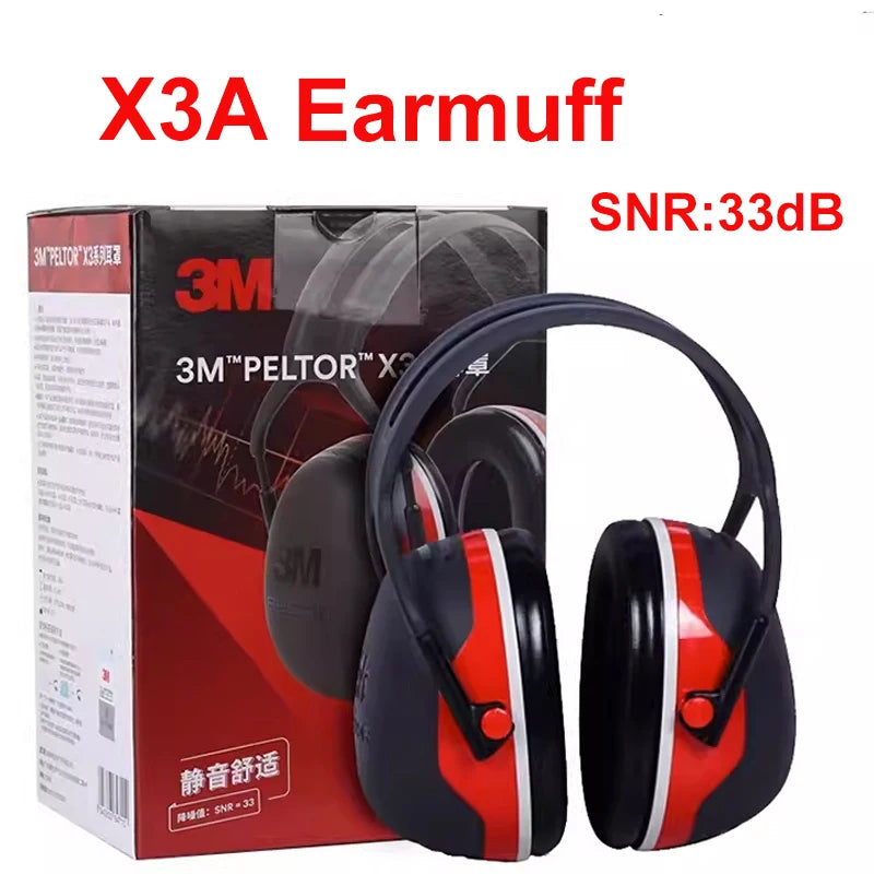 3M1466 25dB soundproof noise reducing earmuffs for students to learn sleep factory labor protection silent operation