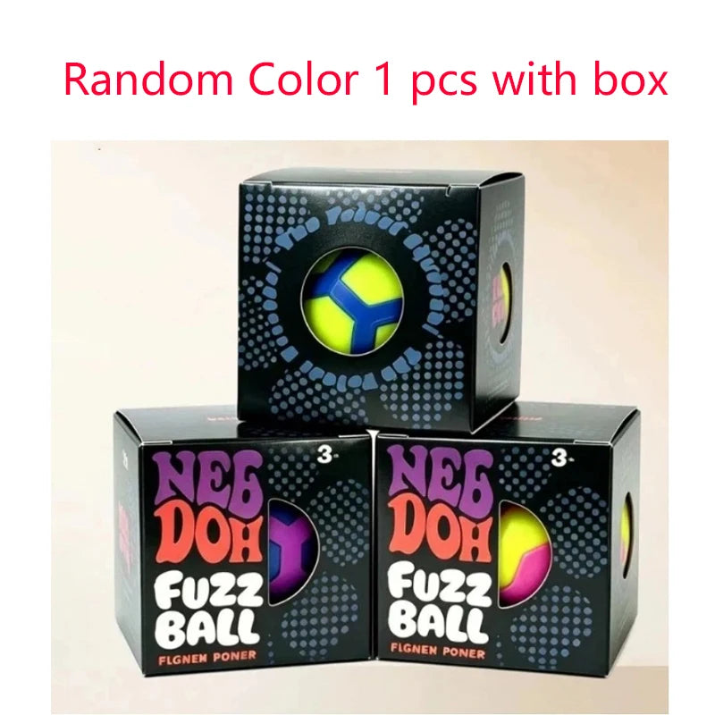 NeeDoh Squishy Schylling Atomic Stress Relief Ball Squishies Blind Box Stress Relief Toy Sensory NeeDoh Fidget Toy Party Gift //