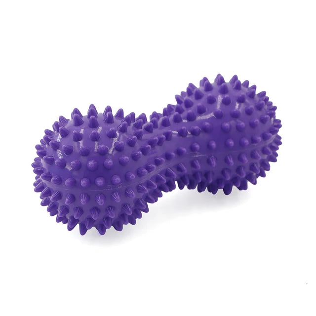 PVC Foot Massage Ball Peanut Spiky Reliever Ball Fascia Relax Massager Plantar Fasciitis Trigger Point Shiatsu Pain Relief