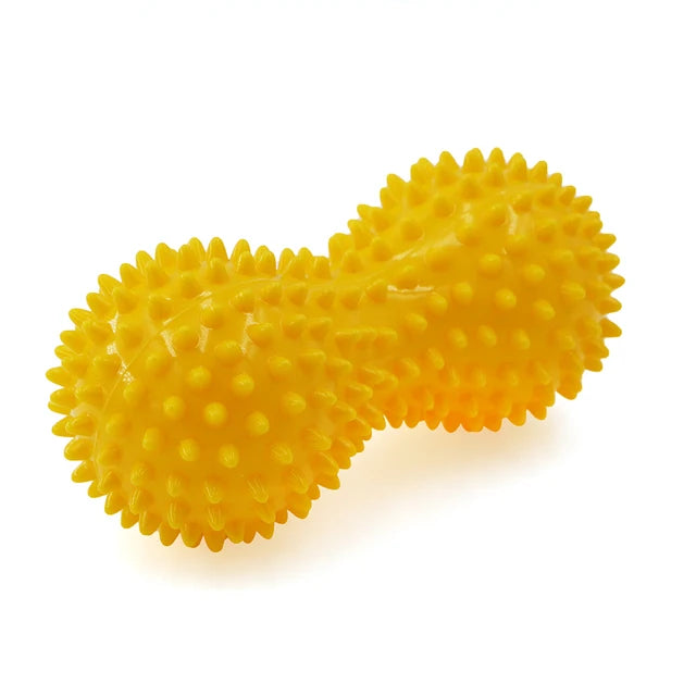 PVC Foot Massage Ball Peanut Spiky Reliever Ball Fascia Relax Massager Plantar Fasciitis Trigger Point Shiatsu Pain Relief